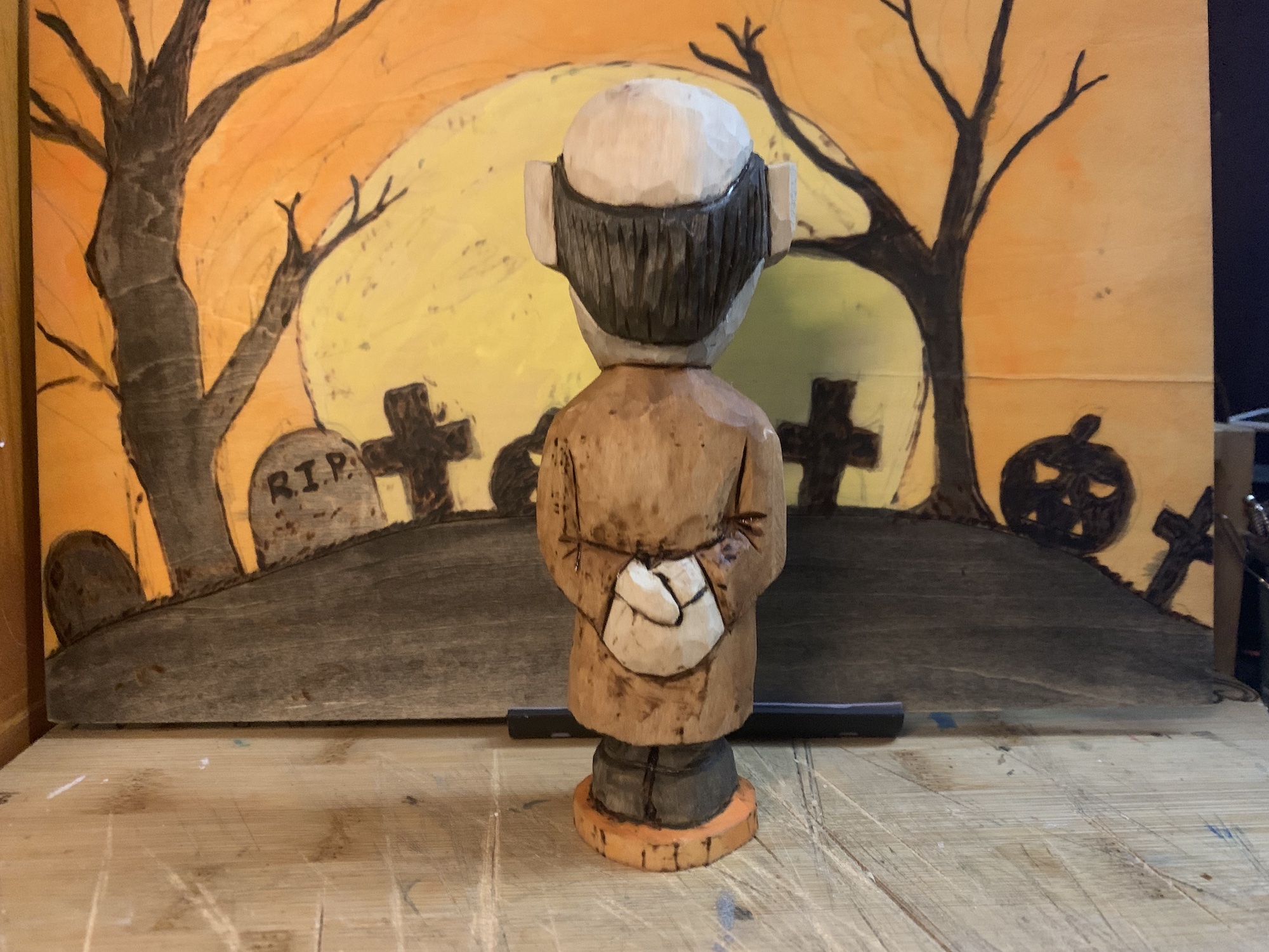 Back view