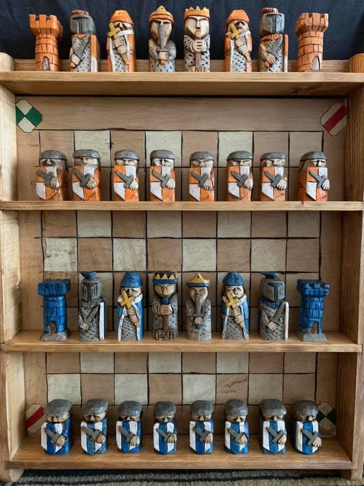 2nd Chess Cet (July 2020 and my first set of my own design)